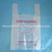 Raw Material HDPE T-Shirt Shopping Bag